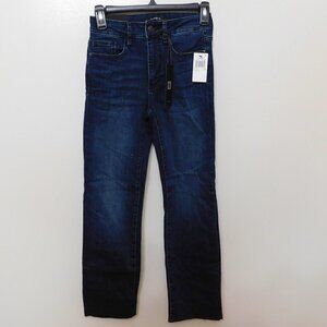 𝅺JR95 Numero Dark Blue Cropped Mid-Rise Jeans - Size 25 x 26